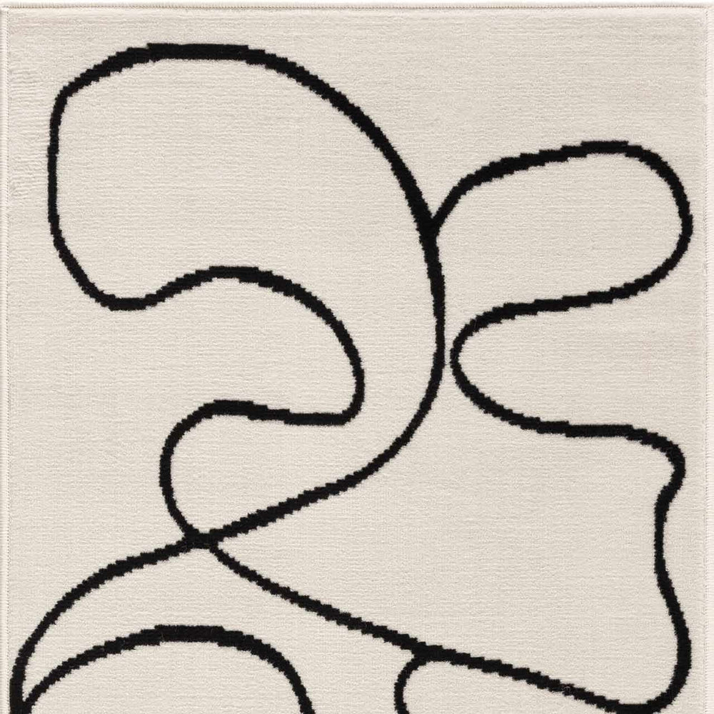 Eilir Modern Low Profile Boho Rug