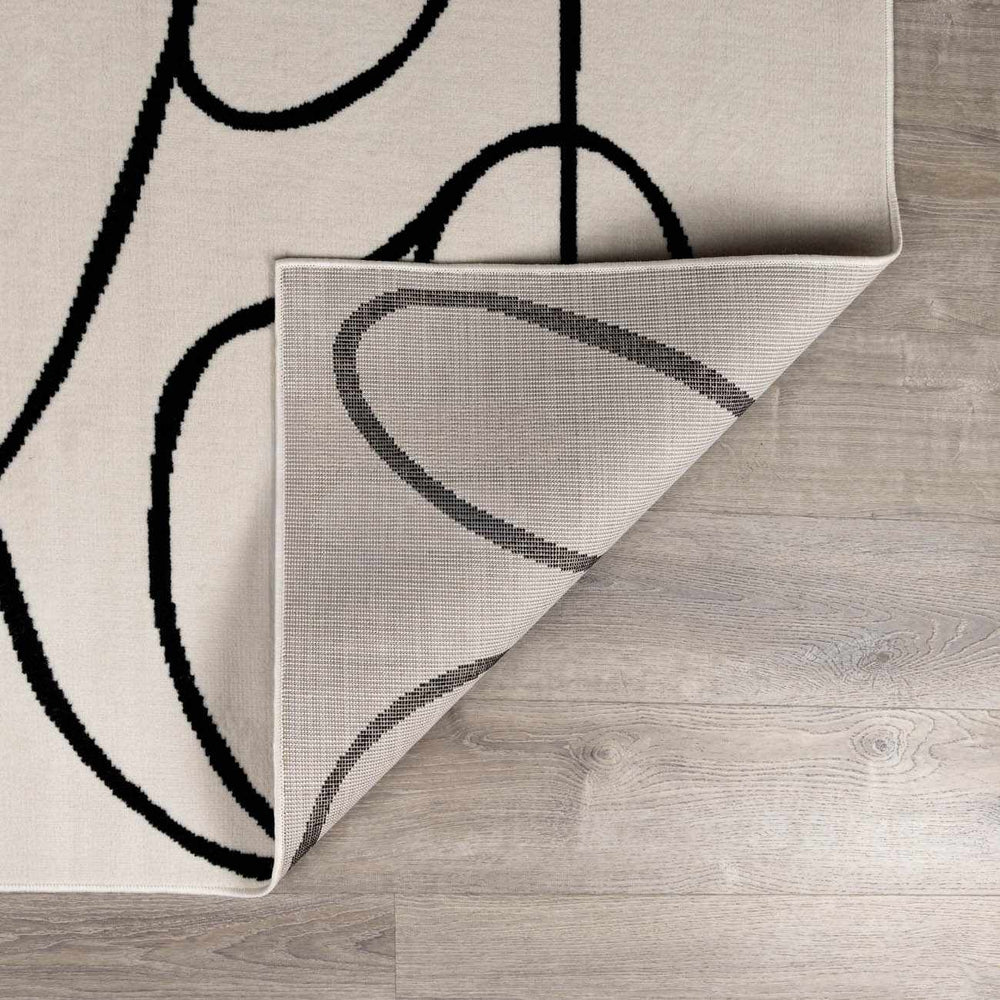 Eilir Modern Low Profile Boho Rug