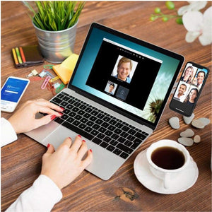 Stick-On Magnetic Phone Mount for Laptops: Keep Your Phone Handy While Working