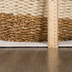 Azzan Cream & Charcoal Area Rug - Clearance