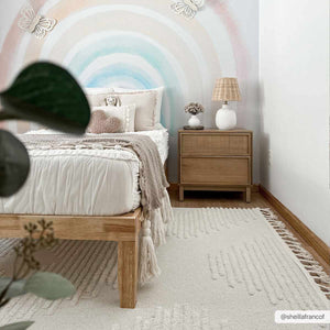 Palimbang Cream 3D Rug