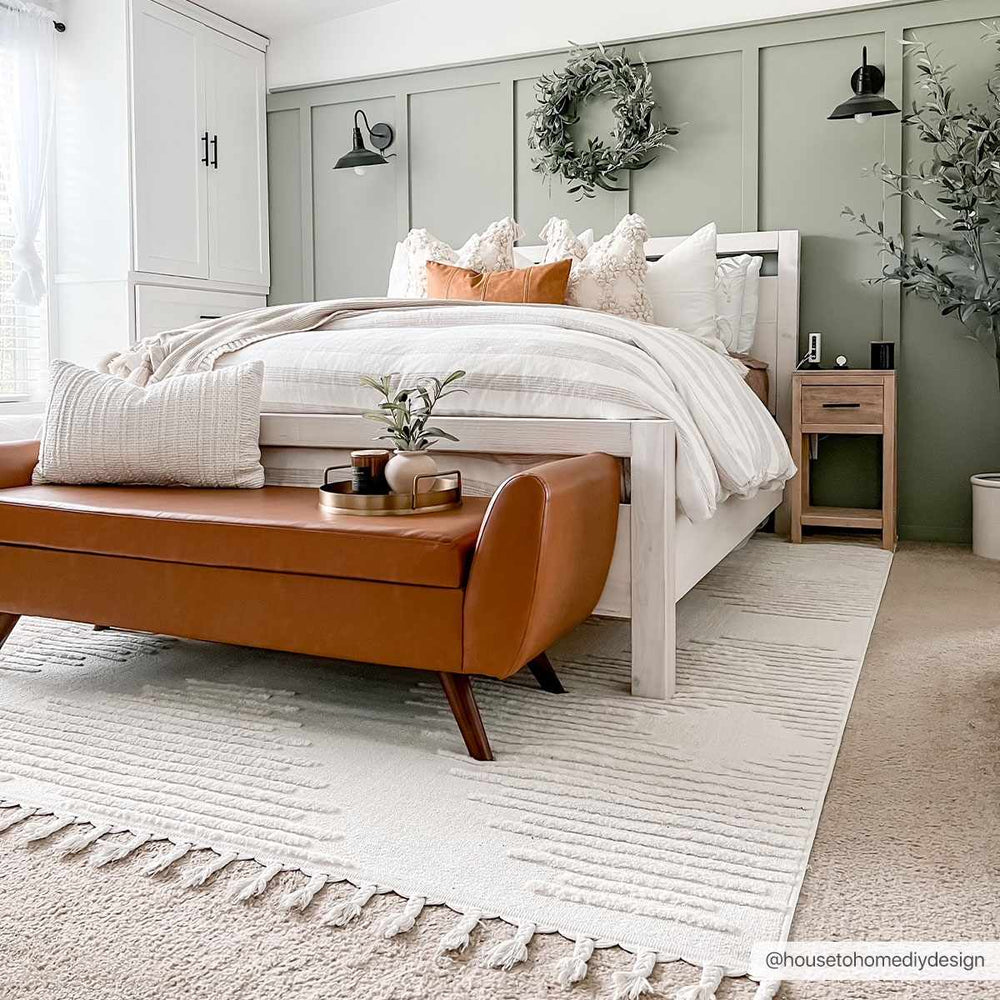 Palimbang Cream 3D Rug