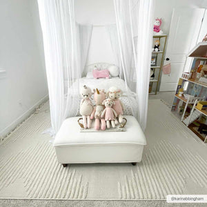 Palimbang Cream 3D Rug