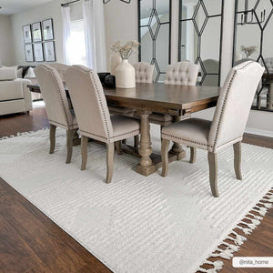 Palimbang Cream 3D Rug