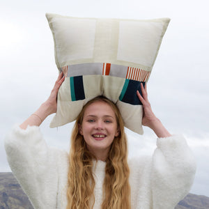 Patchwork Throw Pillow