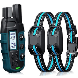 NovaPace Remote Dog Training Collar 1000m Waterproof Rechargeable