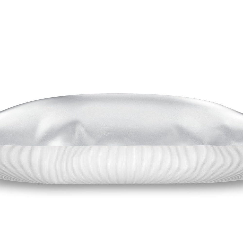 Gray Silk Pillow Sleeve