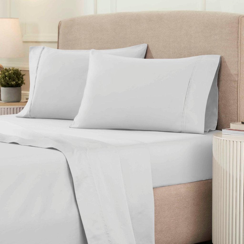 1200 Thread Count Egyptian Cotton Sateen Sheet Set - Egyptian Cotton Sheet Set by Superior Brand
