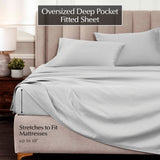 Egyptian Cotton Sateen Sheet Set 1000 Thread Count - Egyptian Cotton Sheet Set by Superior Brand