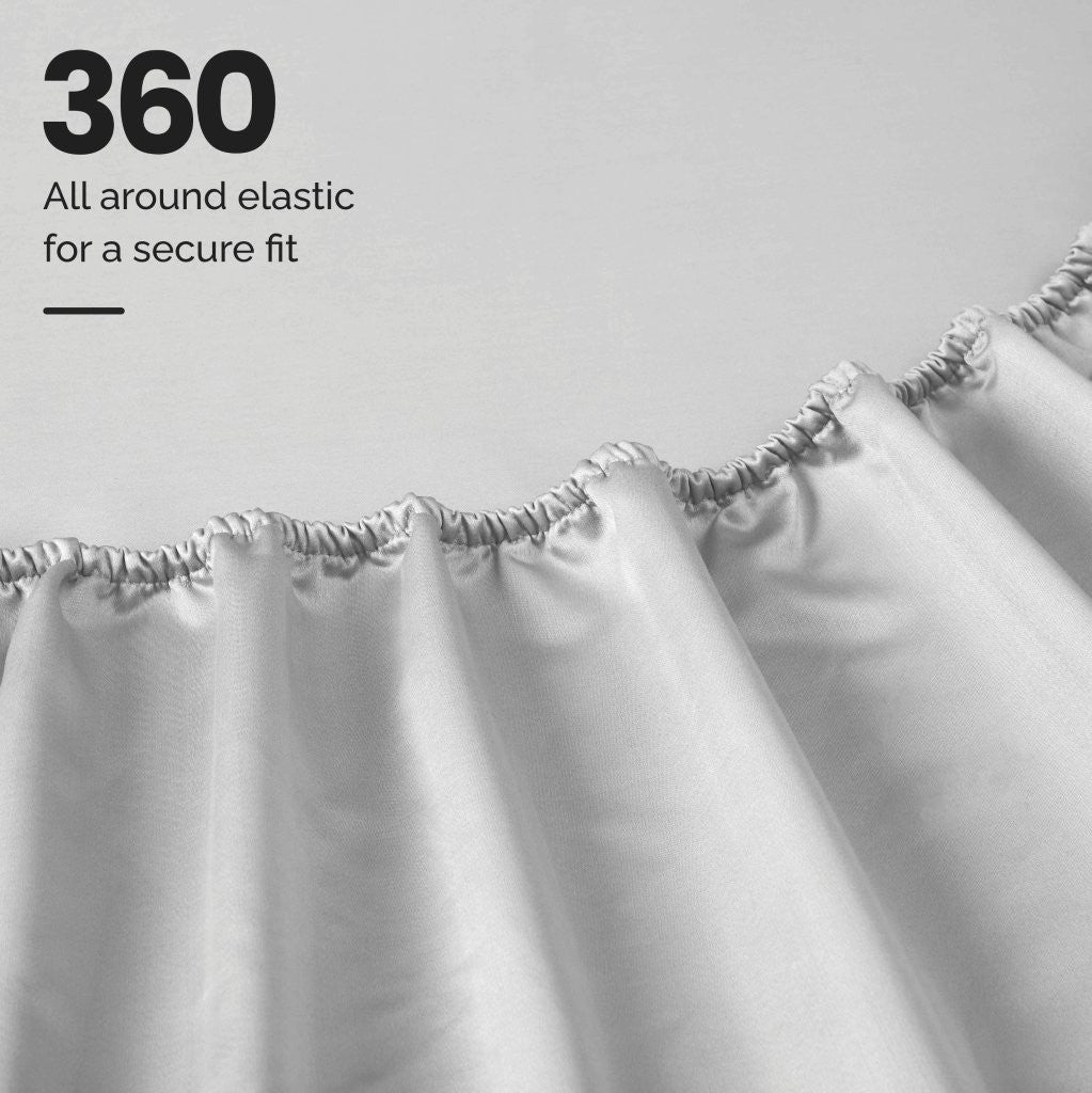 Egyptian Cotton Sateen Sheet Set 1000 Thread Count - Egyptian Cotton Sheet Set by Superior Brand