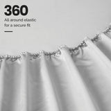 Egyptian Cotton Sateen Sheet Set 1000 Thread Count - Egyptian Cotton Sheet Set by Superior Brand