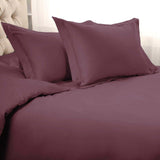 1000 Thread Count Egyptian Cotton Solid Duvet Cover Set - Egyptian Cotton Duvet Cover Set by Superior