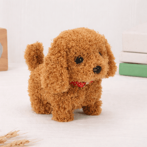 Interactive Puppy Plush Toy Walking Barking Electronic Dog Toy for Kids