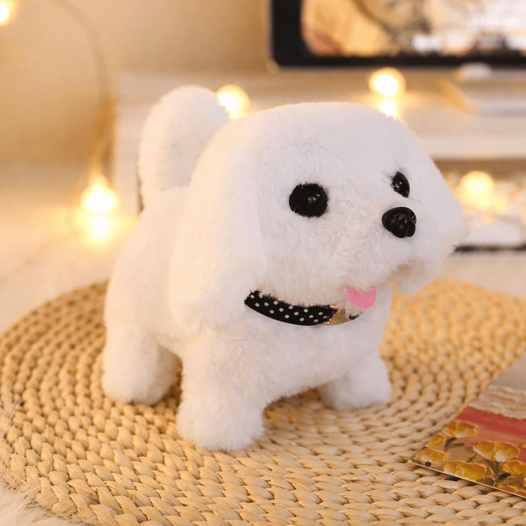 Interactive Puppy Plush Toy Walking Barking Electronic Dog Toy for Kids