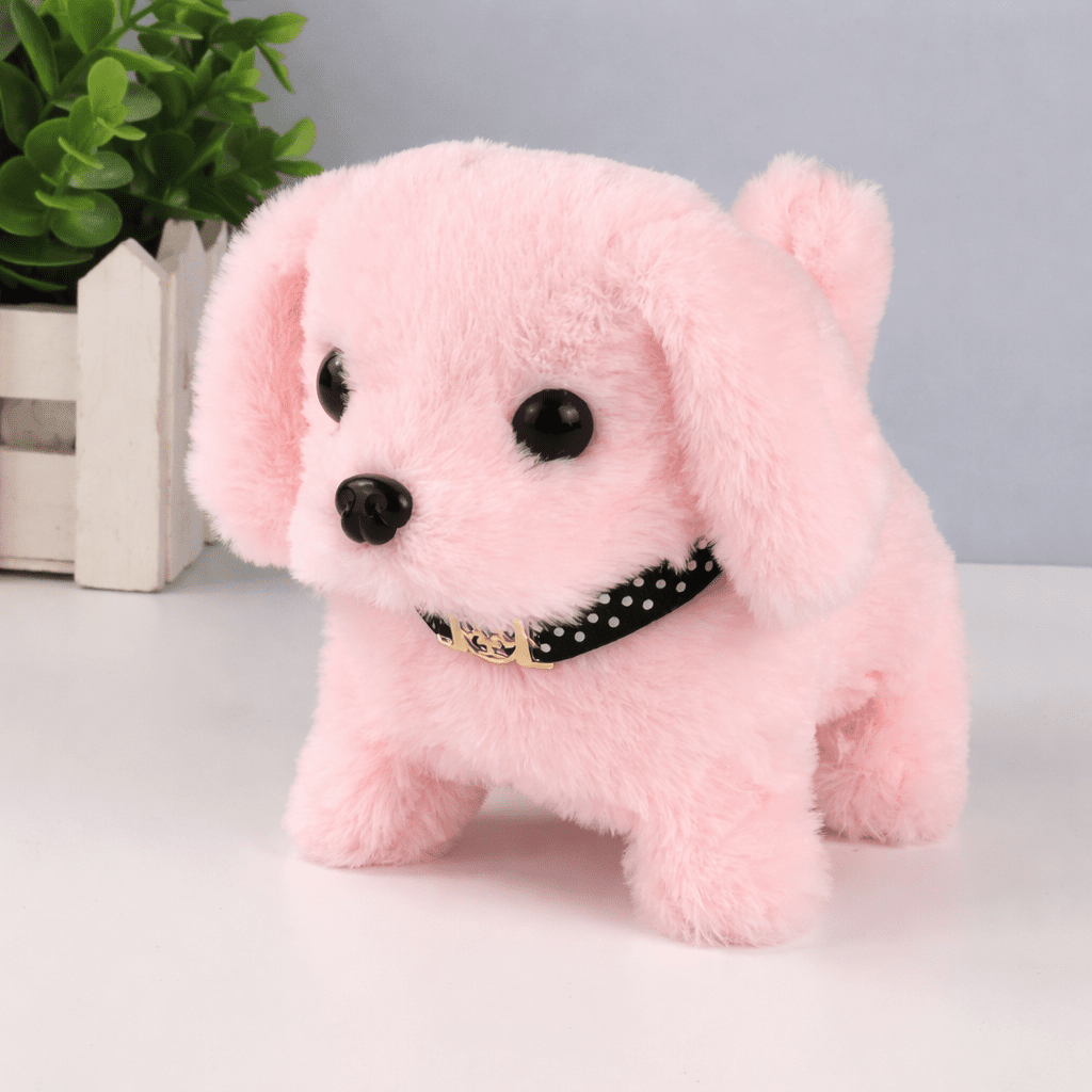 Interactive Puppy Plush Toy Walking Barking Electronic Dog Toy for Kids