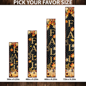 Hello Fall Porch Sign - Front Porch Fall Welcome Sign