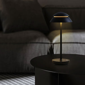 Portable Cordless Table Lamp with Adjustable Brightness – Battery Operated Minimalist Design for Home and Travel