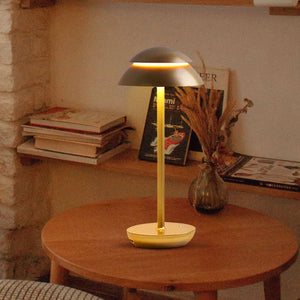 Portable Cordless Table Lamp with Adjustable Brightness – Battery Operated Minimalist Design for Home and Travel