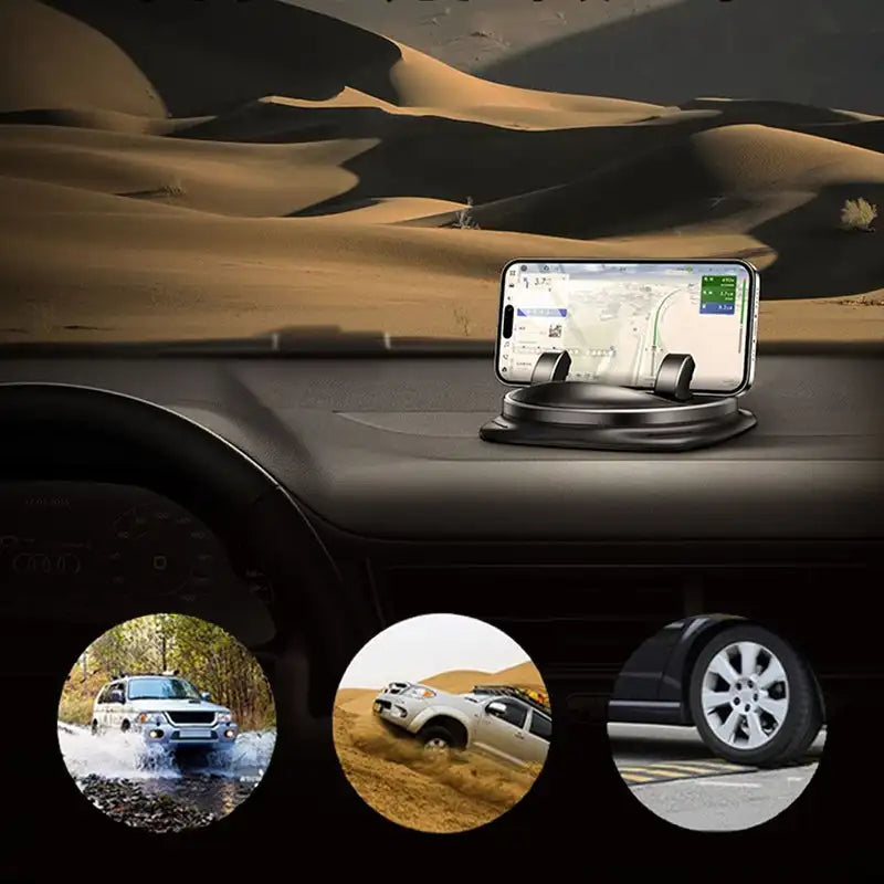 360° Rotating Car Phone Holder Dashboard Air Vent Mount Universal