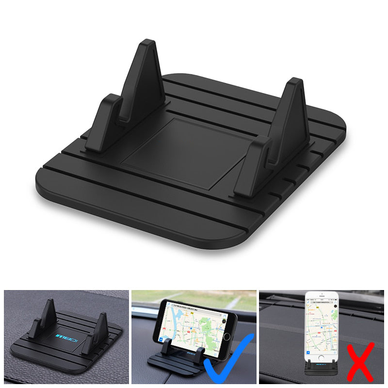 Non Slip Car Phone Holder Silicone Dashboard GPS Phone Stand