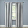 Project 62 Blackout Henna Curtain Panel: 95x50 Inches, Rod Pocket, Cotton Blend 1pc 50"x95" Blackout Henna Window Curtain Panel Gray - Project 62