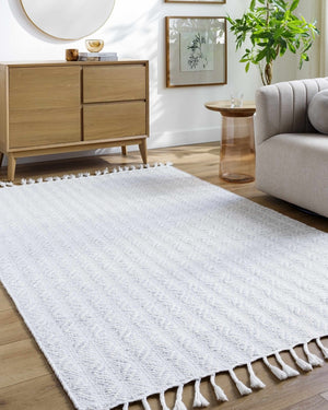 Anelia Powder Blue Area Rug - Clearance