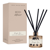 Pumpkin Spice Tinted Glass Jar Reed Diffuser