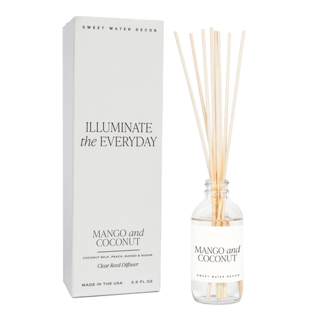 Mango and Coconut Clear Reed Diffuser