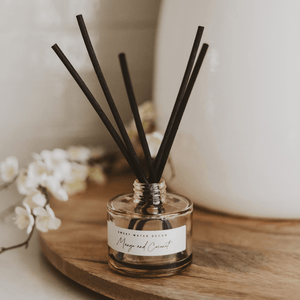 Mango-and-Coconut-Tinted-Glass-Jar-Reed-Diffuser-Reed-Diffusers