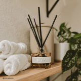 Island Air Tinted Glass Jar Reed Diffuser