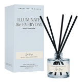 Spa Day Blue Tinted Glass Jar Reed Diffuser