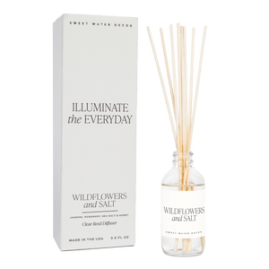 Wildflowers and Salt Clear Reed Diffuser