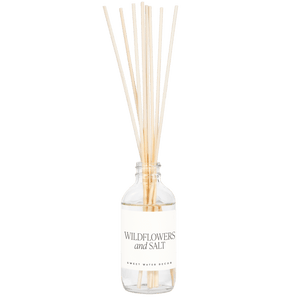Wildflowers and Salt Clear Reed Diffuser