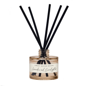Lavender and Eucalyptus Tinted Glass Jar Reed Diffuser