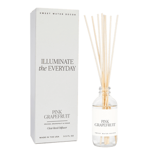 Pink Grapefruit Clear Reed Diffuser