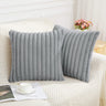 Pack of  1  Polyester Blend Square Throw Pillow  & 450g Insert reversible sides, removable cover size 18x18 inch