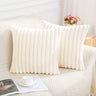 Pack of  1  Polyester Blend Square Throw Pillow  & 450g Insert reversible sides, removable cover size 18x18 inch