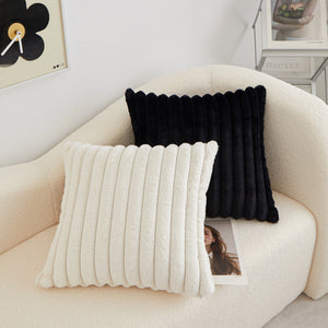 Pack of 2 Polyester Blend Square Throw Pillow covers reversible sides, removable cover size 18x18 inch