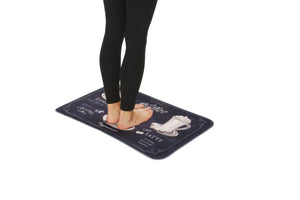 J&V Textiles Relax Series 20"x30" Antifatigue Kitchen Mat (Cappuccino Latte Mocha)
