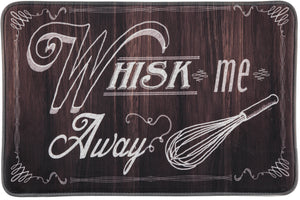 J&V Textiles Relax Series 20"x30" Antifatigue Kitchen Mat (Whisk Me Away)