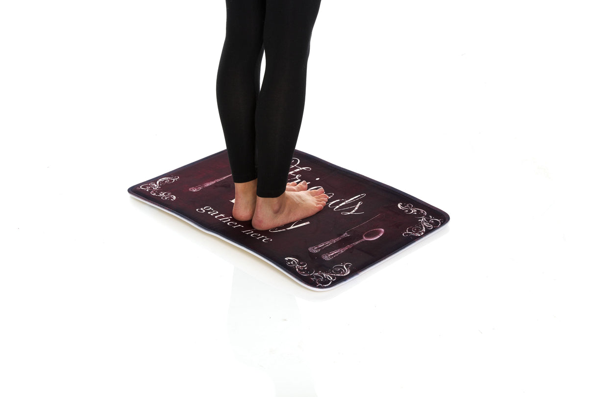 J&V Textiles Relax Series 20"x30" Antifatigue Kitchen Mat