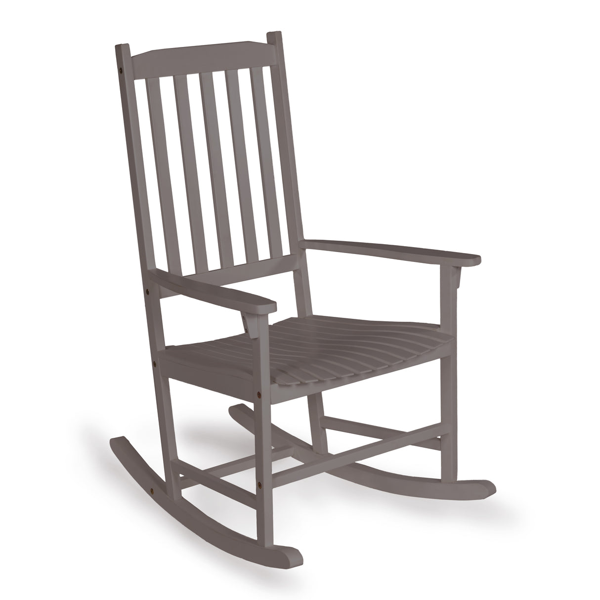 Seagrove farmhouse classic acacia wood outdoor rocking chair