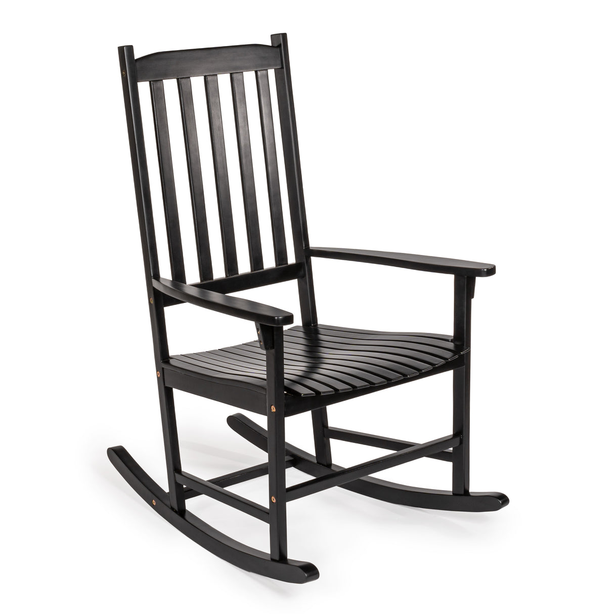 Seagrove farmhouse classic acacia wood rocking chair outdoor