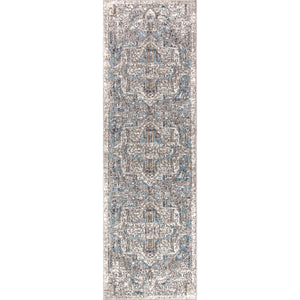 Izmir Vintage Medallion Runner Rug