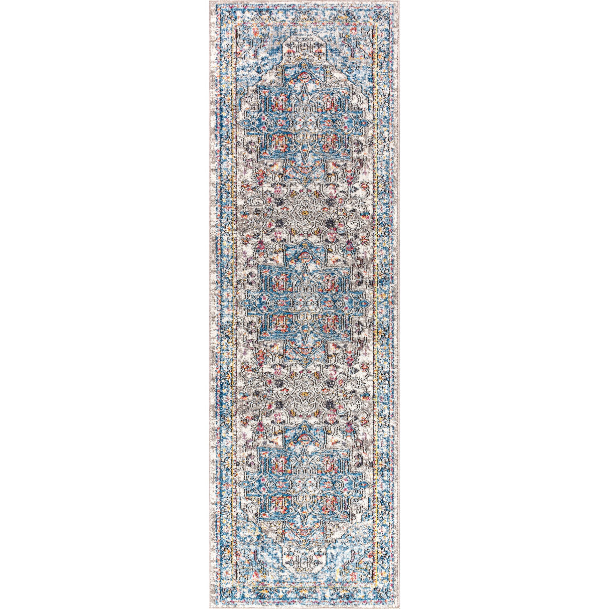 Manisa Vintage Medallion Runner Rug