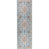 Kesan Vintage Medallion Runner Rug