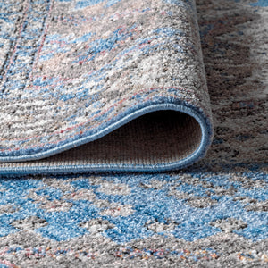 Kesan Vintage Medallion Runner Rug