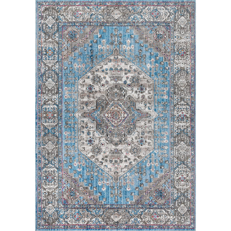 Kesan Vintage Medallion Area Rug