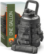 Insulated-1-Gallon-Water-Bottle-with-Sleeve-Stainless-Steel-Wide-Mouth-Growler-with-Tactical-Carrying-Bag-Insulation-for-Hot/Cold-Drinks-(128oz)-