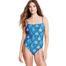 RHODE Women's Medium Coverage One Piece Swimsuit Swimwear